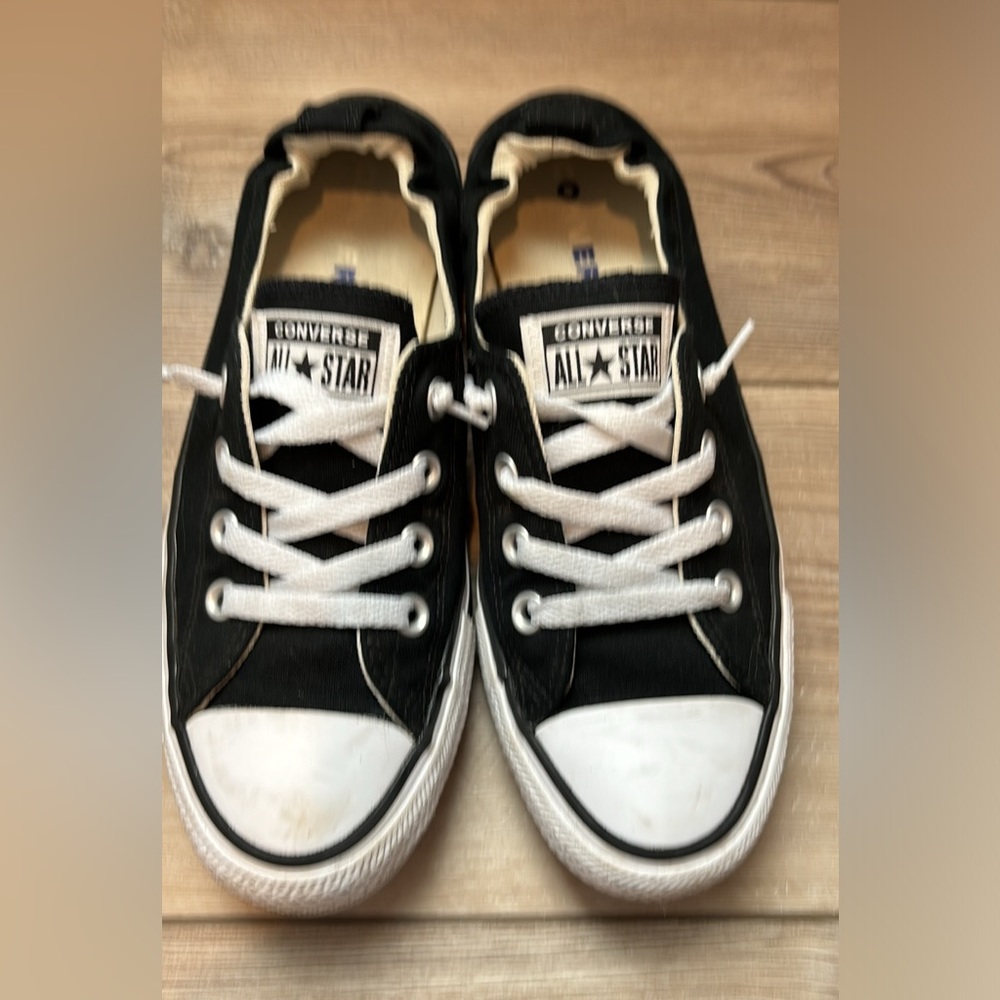 Black Slip On Converse Size 9.5 Women’s